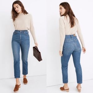 New. Madewell Stovepipe Jeans in Kline Wash Size 28